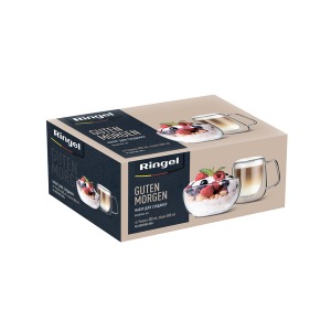 Сервіз для сніданку з подвійною стінкою Ringel Guten Morgen, 2 предмети